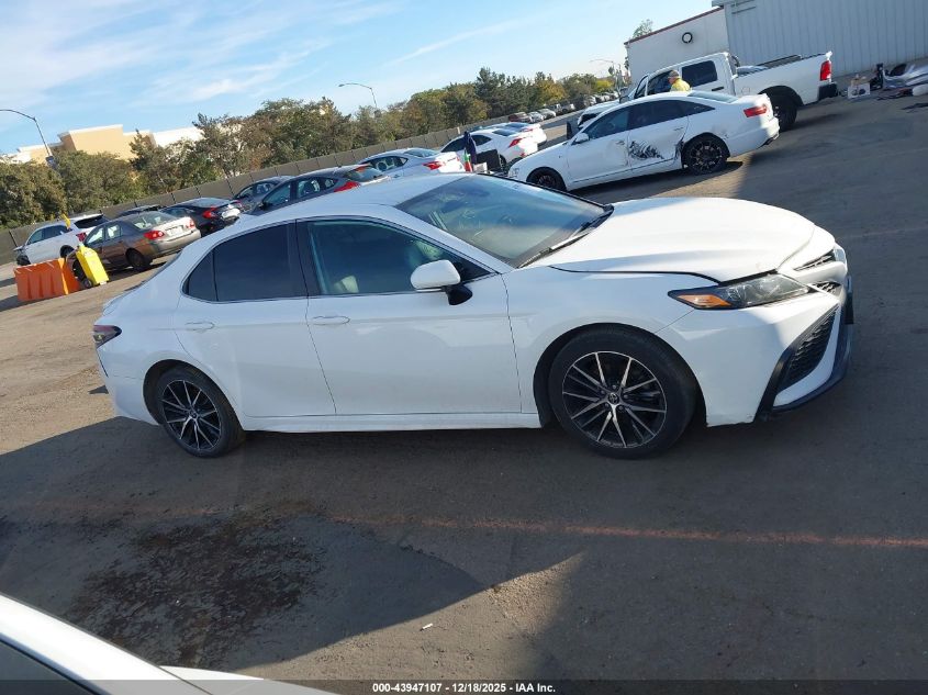 2022 Toyota Camry Se VIN: 4T1G11AK4NU631850 Lot: 43947107