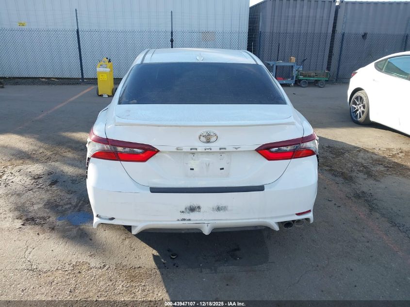 2022 Toyota Camry Se VIN: 4T1G11AK4NU631850 Lot: 43947107