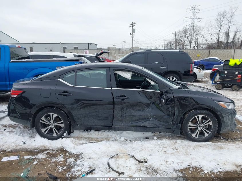 2023 Nissan Sentra Sv Xtronic Cvt VIN: 3N1AB8CV1PY245722 Lot: 43947118