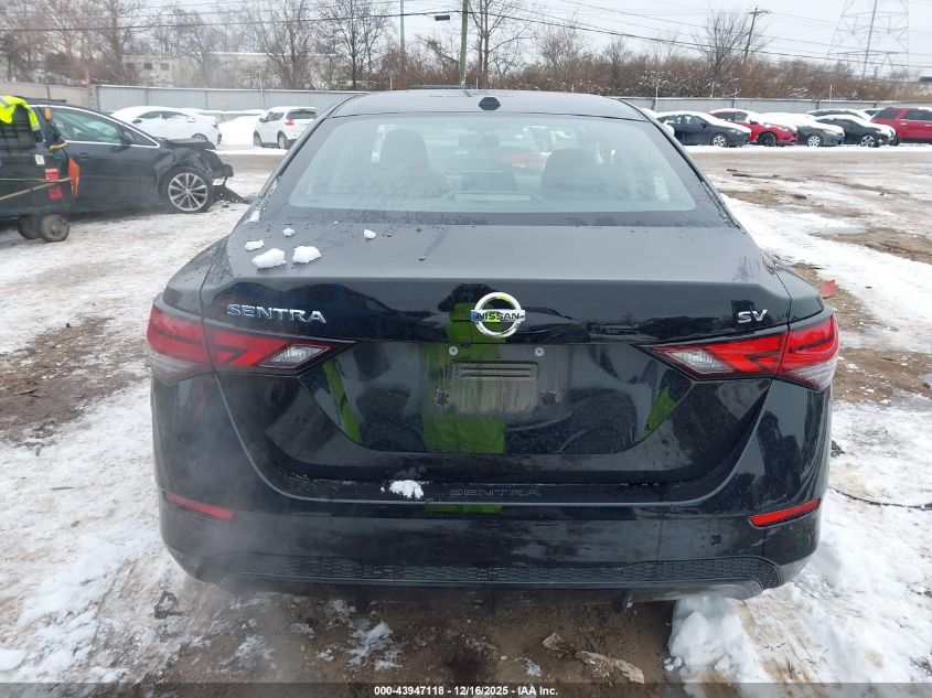 2023 Nissan Sentra Sv Xtronic Cvt VIN: 3N1AB8CV1PY245722 Lot: 43947118