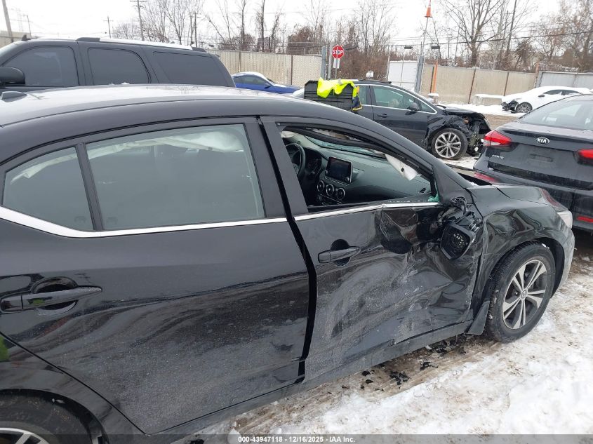 2023 Nissan Sentra Sv Xtronic Cvt VIN: 3N1AB8CV1PY245722 Lot: 43947118