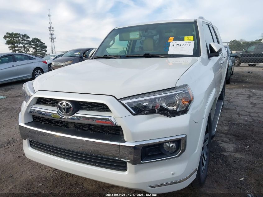 2019 Toyota 4Runner Limited VIN: JTEZU5JR4K5196967 Lot: 43947121