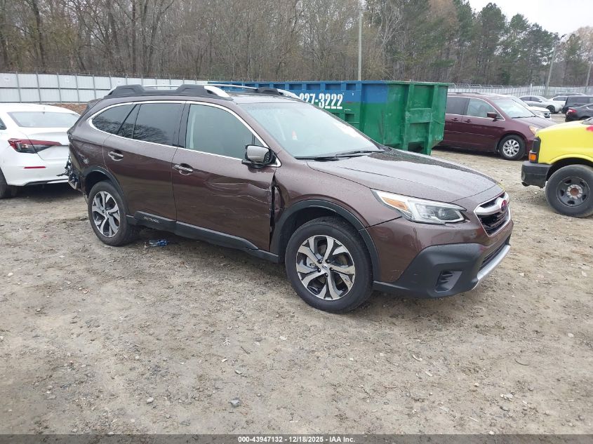 2021 Subaru Outback Touring Xt VIN: 4S4BTGPD8M3219077 Lot: 43947132