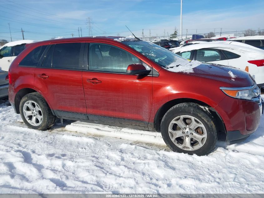2014 Ford Edge Sel VIN: 2FMDK4JC9EBA88723 Lot: 43947133