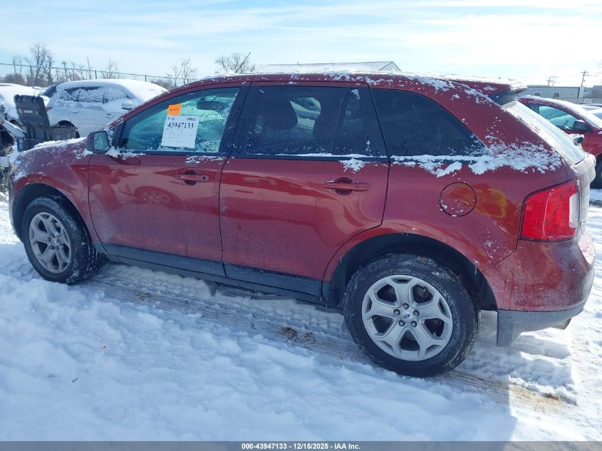 2014 Ford Edge Sel VIN: 2FMDK4JC9EBA88723 Lot: 43947133