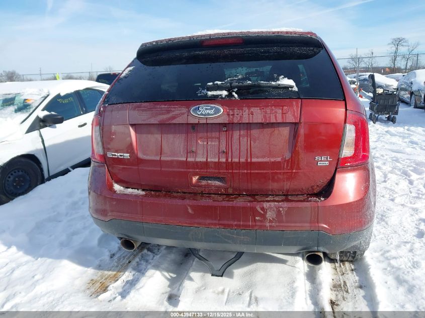 2014 Ford Edge Sel VIN: 2FMDK4JC9EBA88723 Lot: 43947133