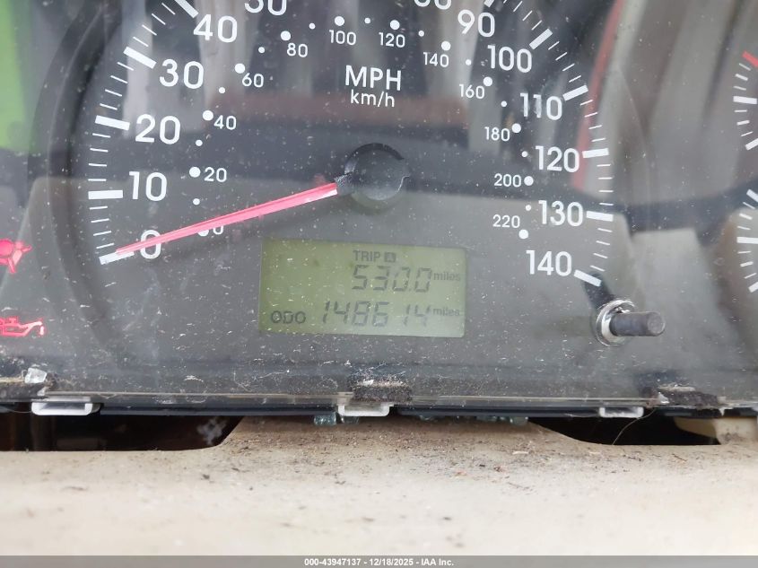 2005 Kia Spectra Ex/Lx/Sx VIN: KNAFE121255138220 Lot: 43947137