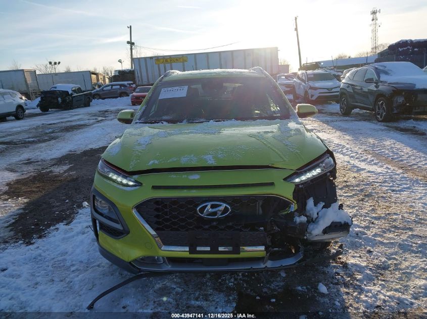 2019 Hyundai Kona Ultimate VIN: KM8K5CA56KU376280 Lot: 43947141
