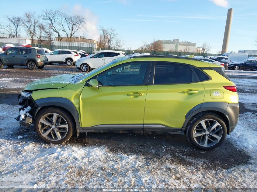 2019 Hyundai Kona Ultimate VIN: KM8K5CA56KU376280 Lot: 43947141