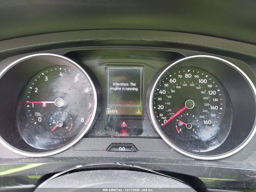 2021 Volkswagen Tiguan 2.0T Se/2.0T Se R-Line Black/2.0T Sel VIN: 3VV2B7AX6MM123085 Lot: 43947142