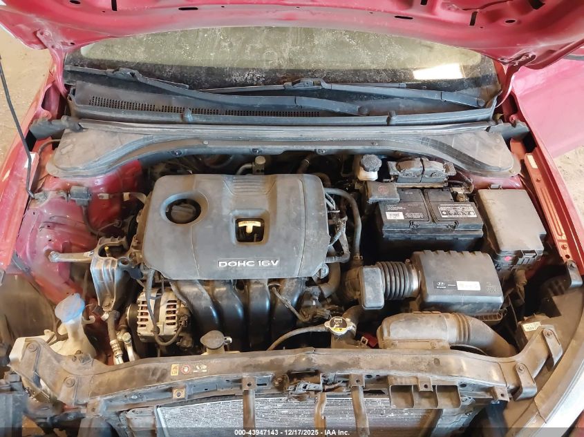 2017 Hyundai Elantra Se VIN: KMHD74LF6HU392065 Lot: 43947143