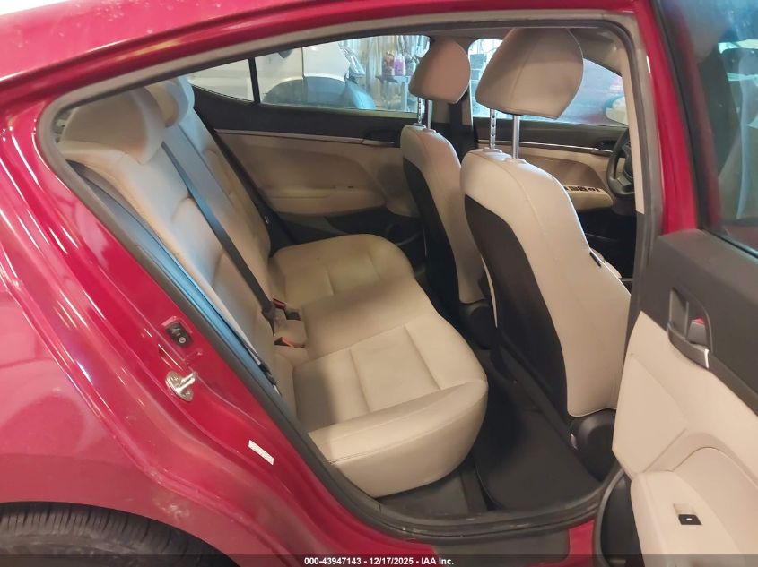 2017 Hyundai Elantra Se VIN: KMHD74LF6HU392065 Lot: 43947143