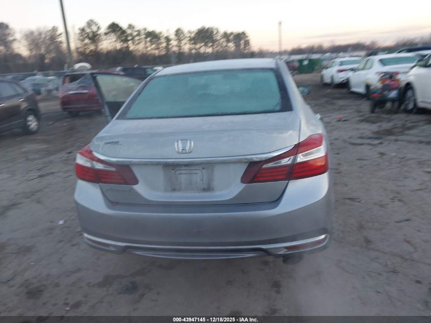 2017 Honda Accord Lx VIN: 1HGCR2F30HA190048 Lot: 43947145