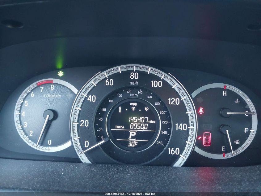 2017 Honda Accord Lx VIN: 1HGCR2F30HA190048 Lot: 43947145