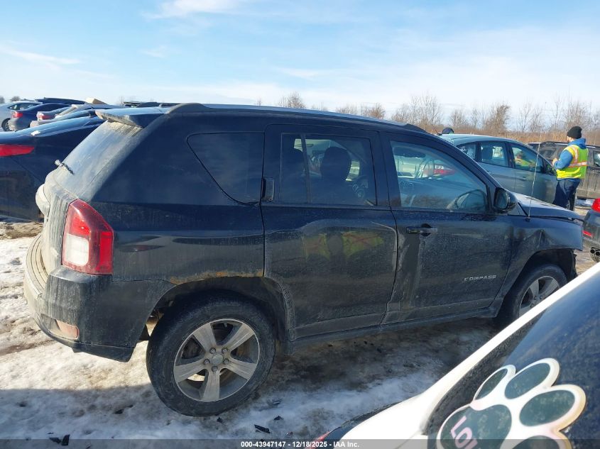 2017 Jeep Compass High Altitude 4X4 VIN: 1C4NJDEB1HD177942 Lot: 43947147