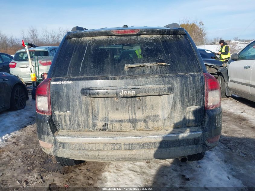 2017 Jeep Compass High Altitude 4X4 VIN: 1C4NJDEB1HD177942 Lot: 43947147