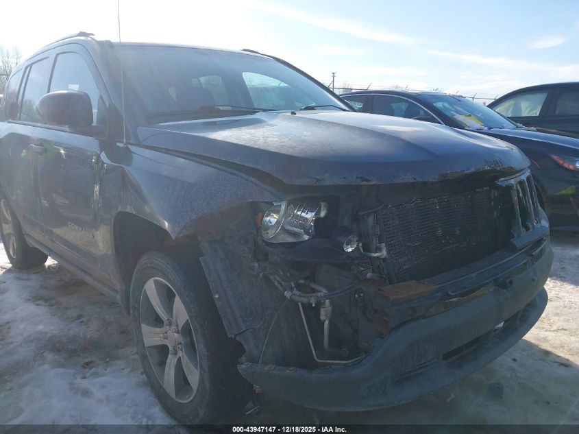 2017 Jeep Compass High Altitude 4X4 VIN: 1C4NJDEB1HD177942 Lot: 43947147