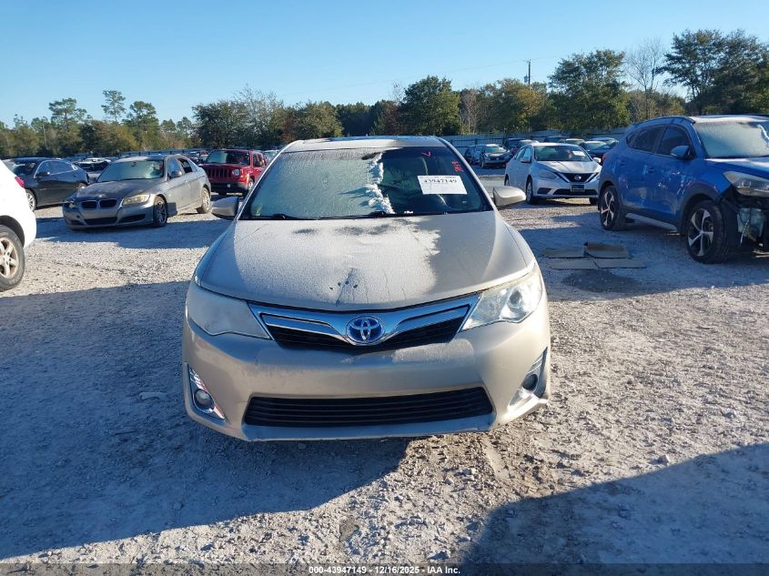 2013 Toyota Camry Hybrid Xle VIN: 4T1BD1FK1DU079832 Lot: 43947149