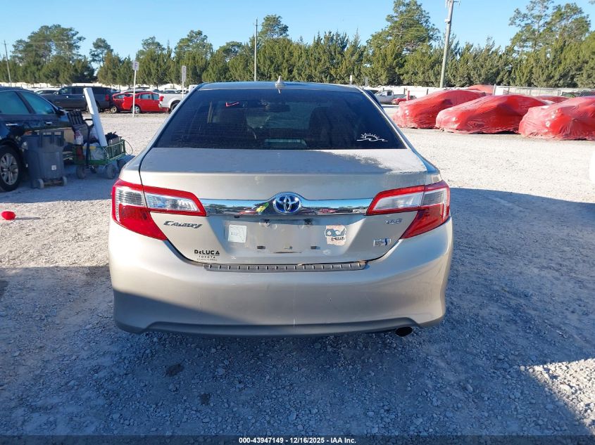 2013 Toyota Camry Hybrid Xle VIN: 4T1BD1FK1DU079832 Lot: 43947149
