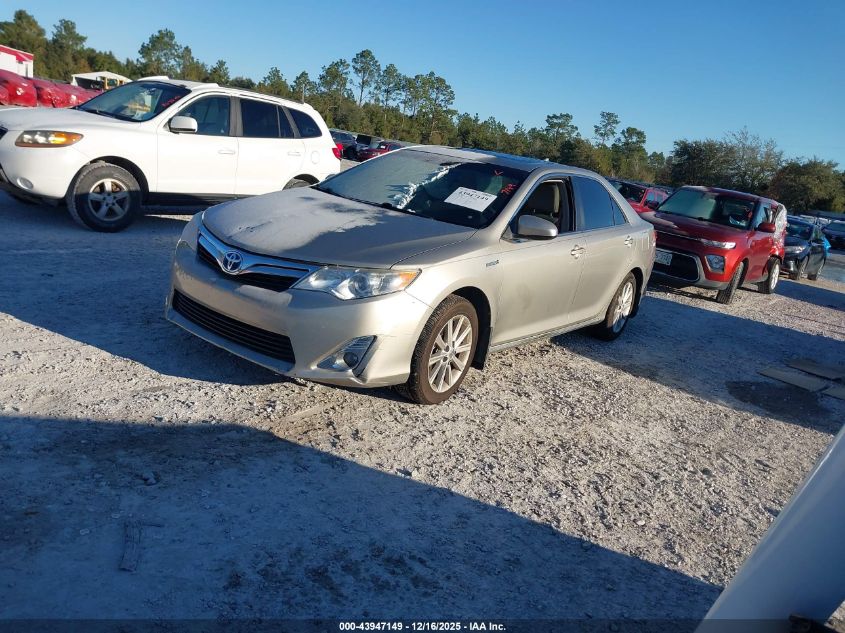 2013 Toyota Camry Hybrid Xle VIN: 4T1BD1FK1DU079832 Lot: 43947149