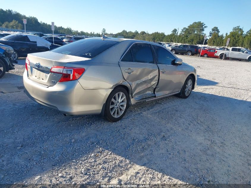 2013 Toyota Camry Hybrid Xle VIN: 4T1BD1FK1DU079832 Lot: 43947149