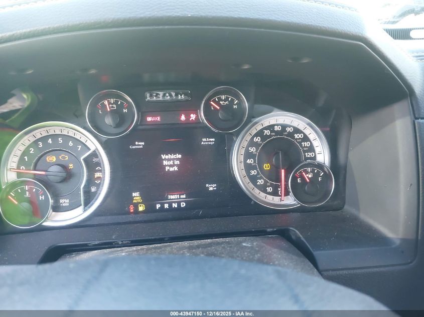 2017 Ram 1500 Sport 4X4 5'7 Box VIN: 1C6RR7MT7HS842108 Lot: 43947150