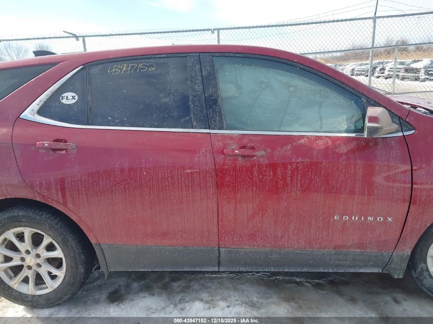 2018 Chevrolet Equinox Lt VIN: 2GNAXSEV5J6161136 Lot: 43947152
