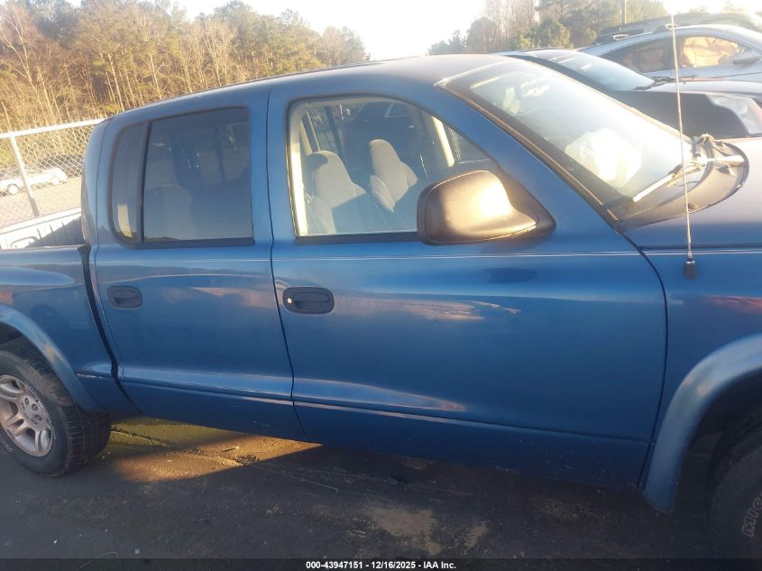 2003 Dodge Dakota Slt VIN: 1D7HL48N53S188563 Lot: 43947151