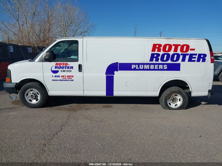 2017 GMC Savana 3500 Work Van VIN: 1GTZ7HFG9H1157392 Lot: 43947156