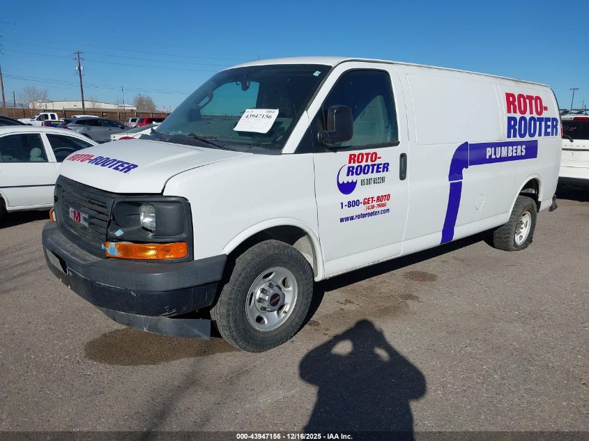 2017 GMC Savana 3500 Work Van VIN: 1GTZ7HFG9H1157392 Lot: 43947156