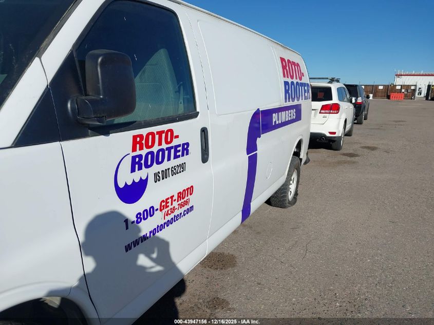 2017 GMC Savana 3500 Work Van VIN: 1GTZ7HFG9H1157392 Lot: 43947156