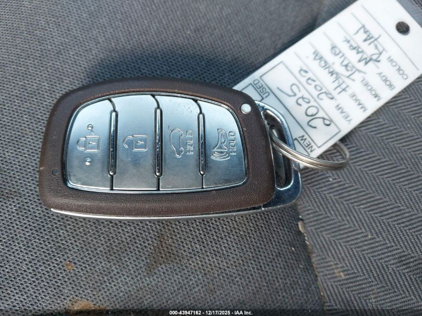 2022 Hyundai Ioniq Hybrid Se VIN: KMHC75LC8NU273484 Lot: 43947162