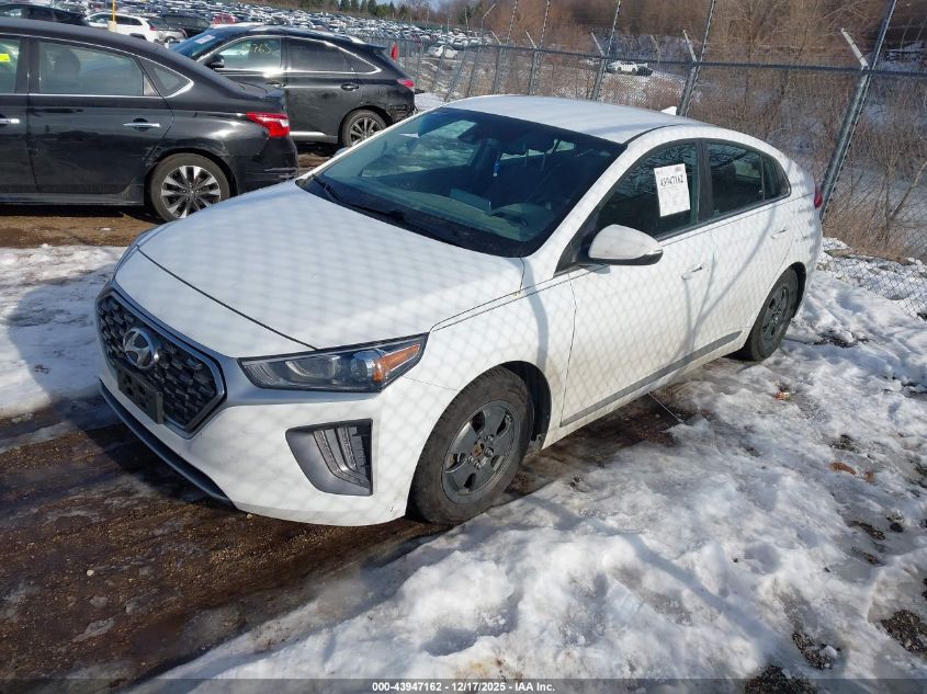 2022 Hyundai Ioniq Hybrid Se VIN: KMHC75LC8NU273484 Lot: 43947162