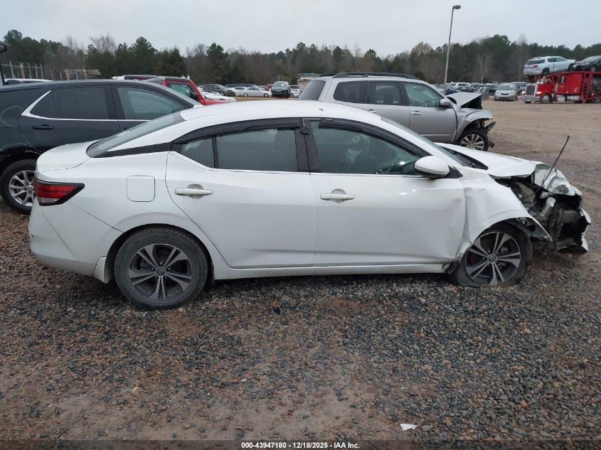 2020 Nissan Sentra Sv Xtronic Cvt VIN: 3N1AB8CV4LY245496 Lot: 43947180