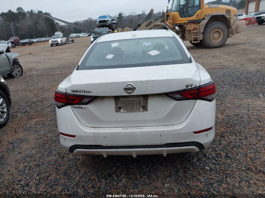 2020 Nissan Sentra Sv Xtronic Cvt VIN: 3N1AB8CV4LY245496 Lot: 43947180