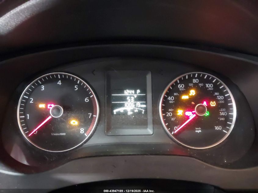 2013 Volkswagen Jetta 2.5L Se VIN: 3VWDP7AJ3DM277397 Lot: 43947189