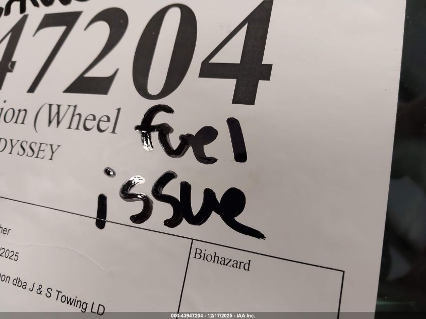 2005 Honda Odyssey Lx VIN: 5FNRL38235B073216 Lot: 43947204