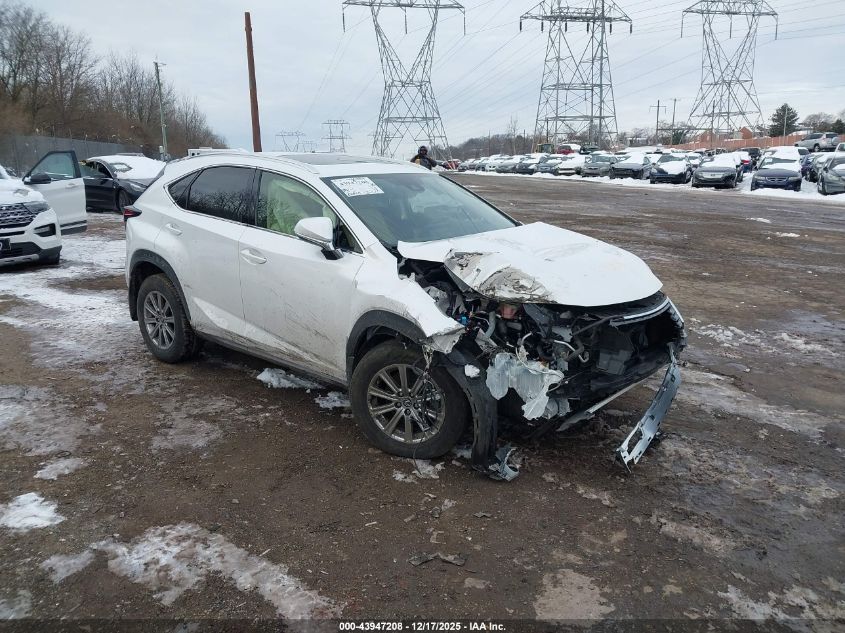 2021 Lexus Nx 300 VIN: JTJDARDZ0M5020105 Lot: 43947208