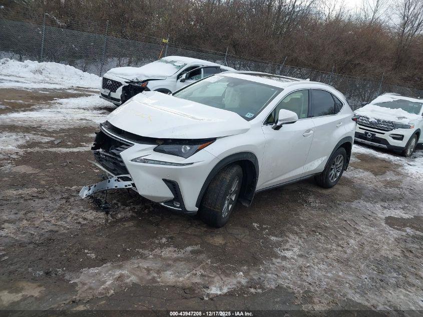 2021 Lexus Nx 300 VIN: JTJDARDZ0M5020105 Lot: 43947208