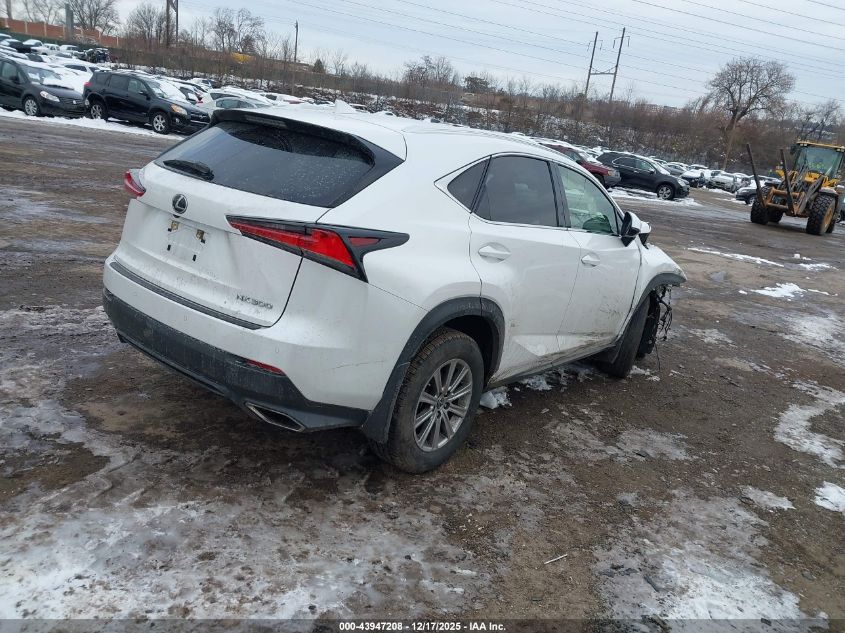 2021 Lexus Nx 300 VIN: JTJDARDZ0M5020105 Lot: 43947208