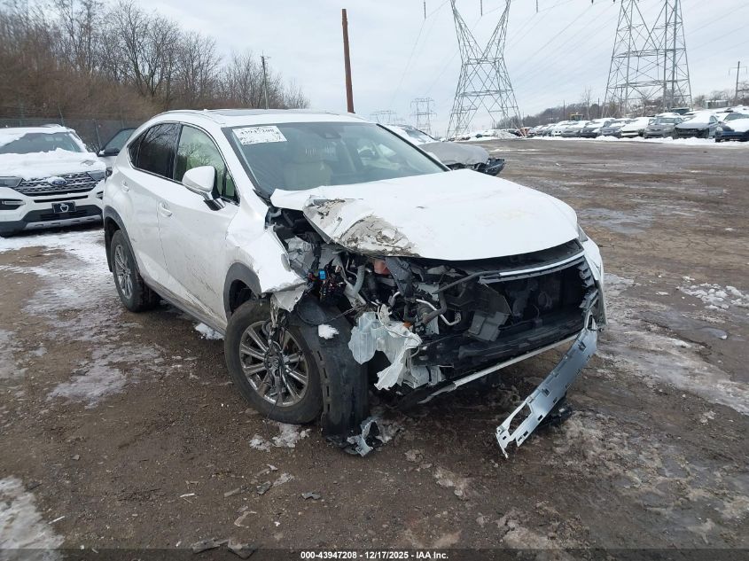 2021 Lexus Nx 300 VIN: JTJDARDZ0M5020105 Lot: 43947208