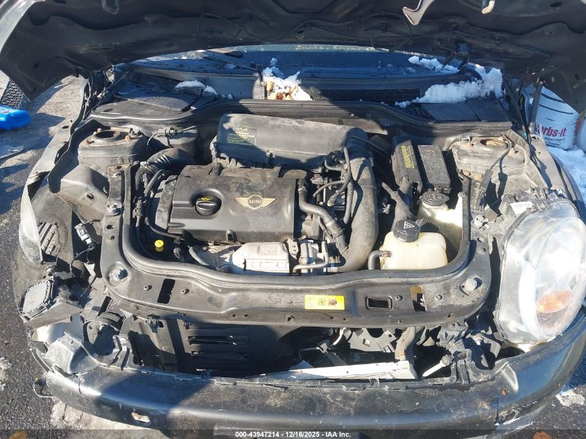 2012 Mini Cooper S VIN: WMWSV3C57CTY28100 Lot: 43947214