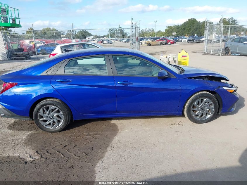 2024 Hyundai Elantra Sel VIN: KMHLM4DG1RU744496 Lot: 43947219