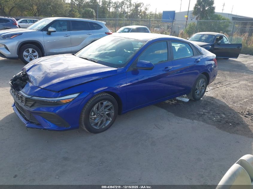 2024 Hyundai Elantra Sel VIN: KMHLM4DG1RU744496 Lot: 43947219
