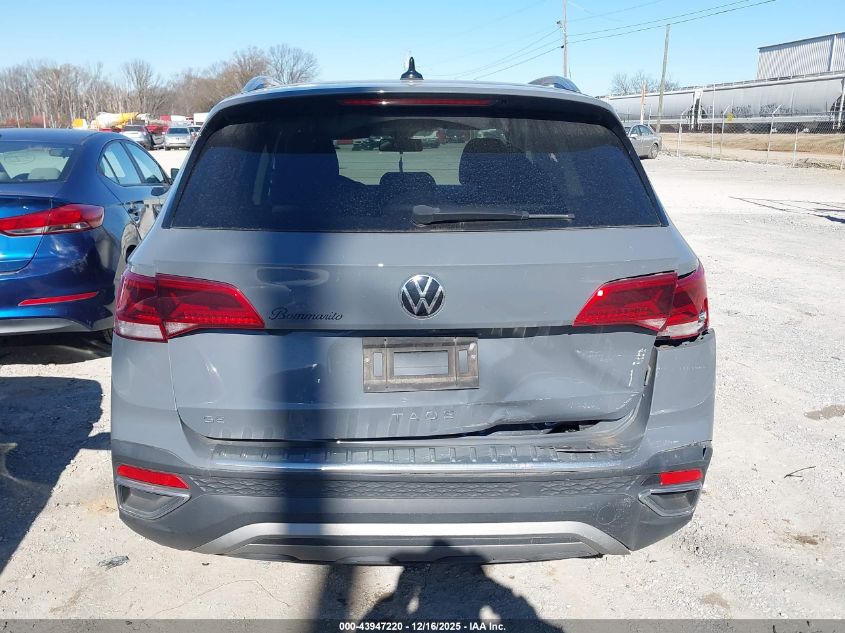 2022 Volkswagen Taos 1.5T Se VIN: 3VVYX7B23NM066232 Lot: 43947220