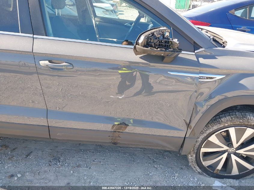 2022 Volkswagen Taos 1.5T Se VIN: 3VVYX7B23NM066232 Lot: 43947220