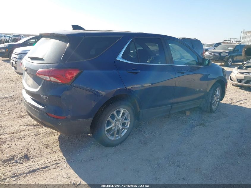 2022 Chevrolet Equinox Fwd Lt VIN: 3GNAXKEV9NL245493 Lot: 43947222