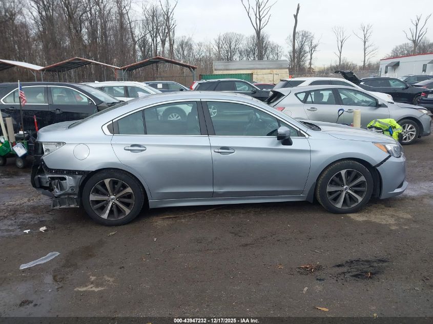 2017 Subaru Legacy 2.5I Limited VIN: 4S3BNAN60H3032678 Lot: 43947232