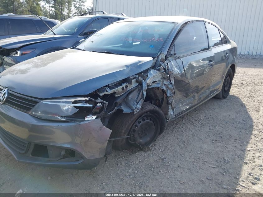 2013 Volkswagen Jetta 2.0L S VIN: 3VW2K7AJ5DM309594 Lot: 43947233