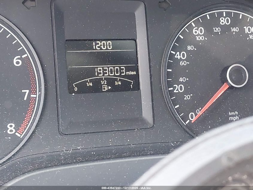 2013 Volkswagen Jetta 2.0L S VIN: 3VW2K7AJ5DM309594 Lot: 43947233